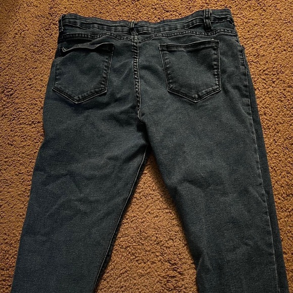 Kids Rhinestone Jeans - Picture 2 of 3